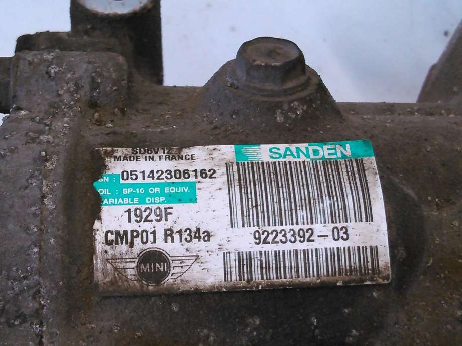 Aircondition kompressor til Mini Countryman 2010-2016 (R60) (R60) (SANDEN|05142306162|)