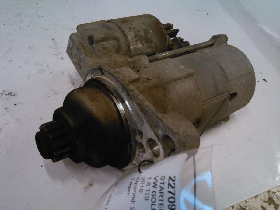 Starter diesel til VW Golf VI, 2008-2012  (VALEO|02Z911024K)