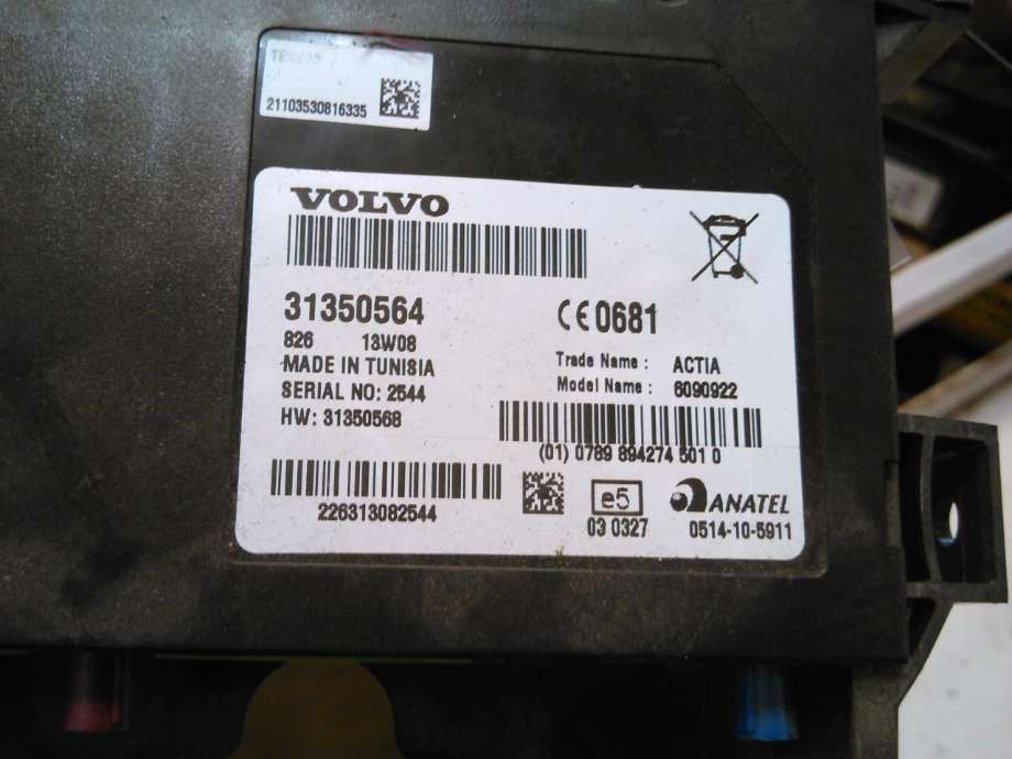 Styreenhet diverse til Volvo V60 2010-2013 (Type I, Fase 1) (31350564|)