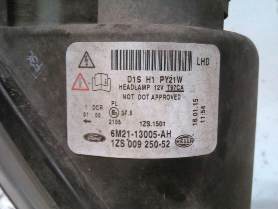 Frontlykt høyre xenon til Ford S-Max 2006-2010 (Type I, Fase 1)  