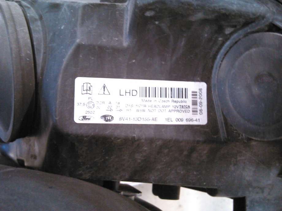 Frontlykt venstre xenon til Ford Kuga 2008-2012 (Type I)  