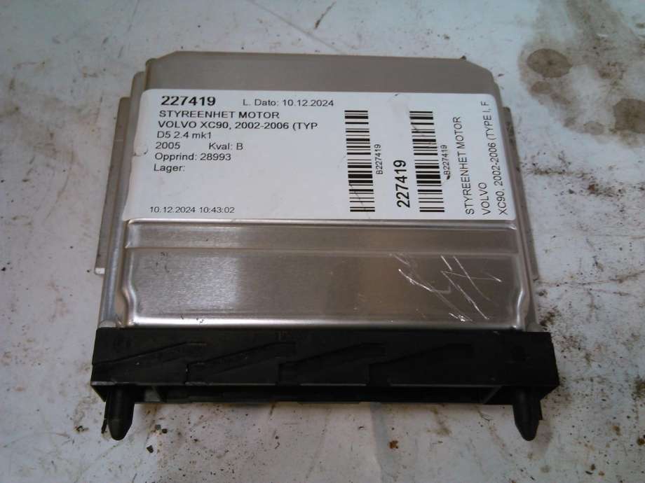 Styreenhet motor til Volvo XC90, 2002-2006 (Type I, Fase 1)  (0281011441)