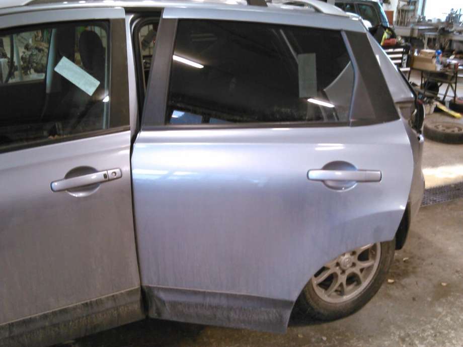 Dør venstre bak til Nissan Qashqai, 2010-2014 (Type I, Fase 2)  