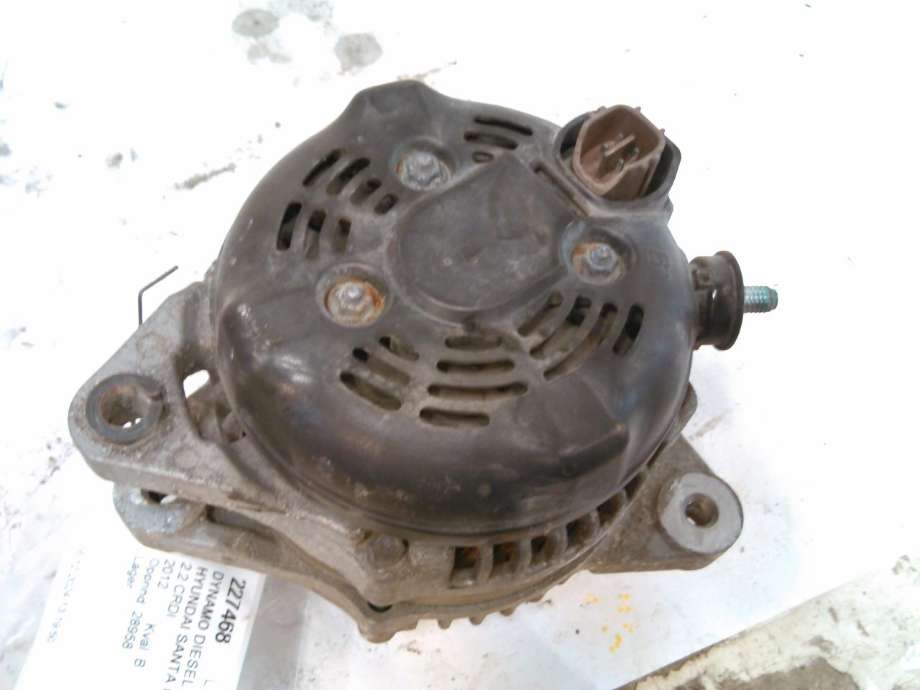 Dynamo diesel til Hyundai Santa Fe 2012-2020 (Type III)  (DENSO|37300-2100|104210-?000|)