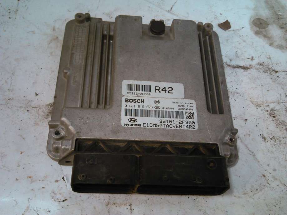 Styreenhet motor til Hyundai Santa Fe, 2012-2020 (Type III)  (BOSCH|0281019026)
