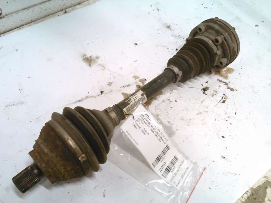 Drivaksel venstre foran, diesel/manuell til VW Passat, 2005-2010 (B6) (B6) 