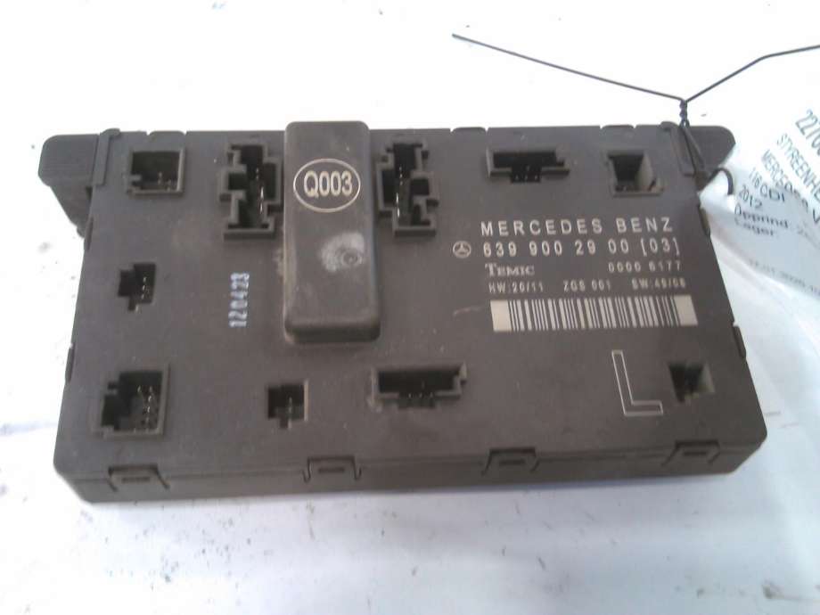Styreenhet diverse til Mercedes Vito/Viano, 2010-2014 (Fase 2) (W639) (W639) (TEMIC|6399002900)