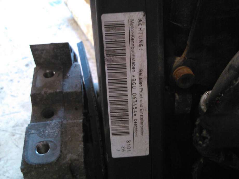 Motor bensin til Audi A3 2003-2008 (Type II, Fase 1)