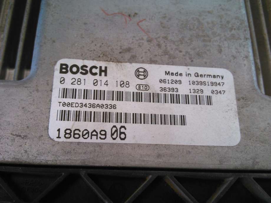 Styreenhet motor til Mitsubishi Outlander 2007-2010 (Type II, Fase 1)  (0281014108|1860A906|)