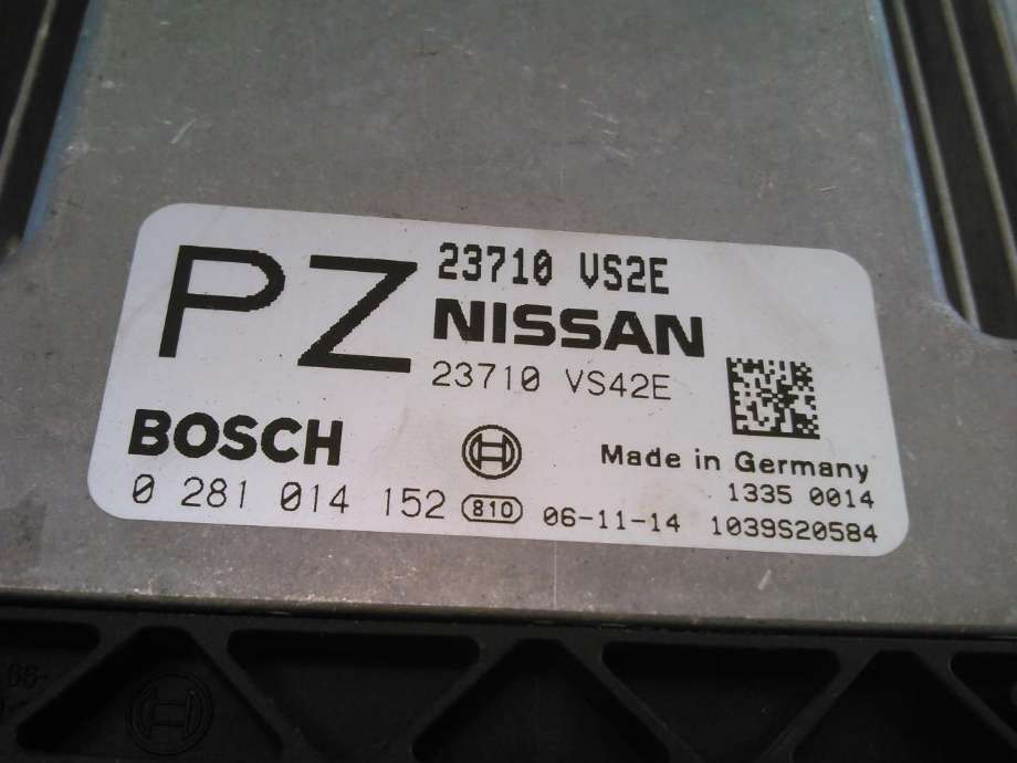 Styreenhet motor til Nissan Patrol 2004-2010 (Fase 2) (Y61) (Y61) (BOSCH|23710VS42E|0281014152|)