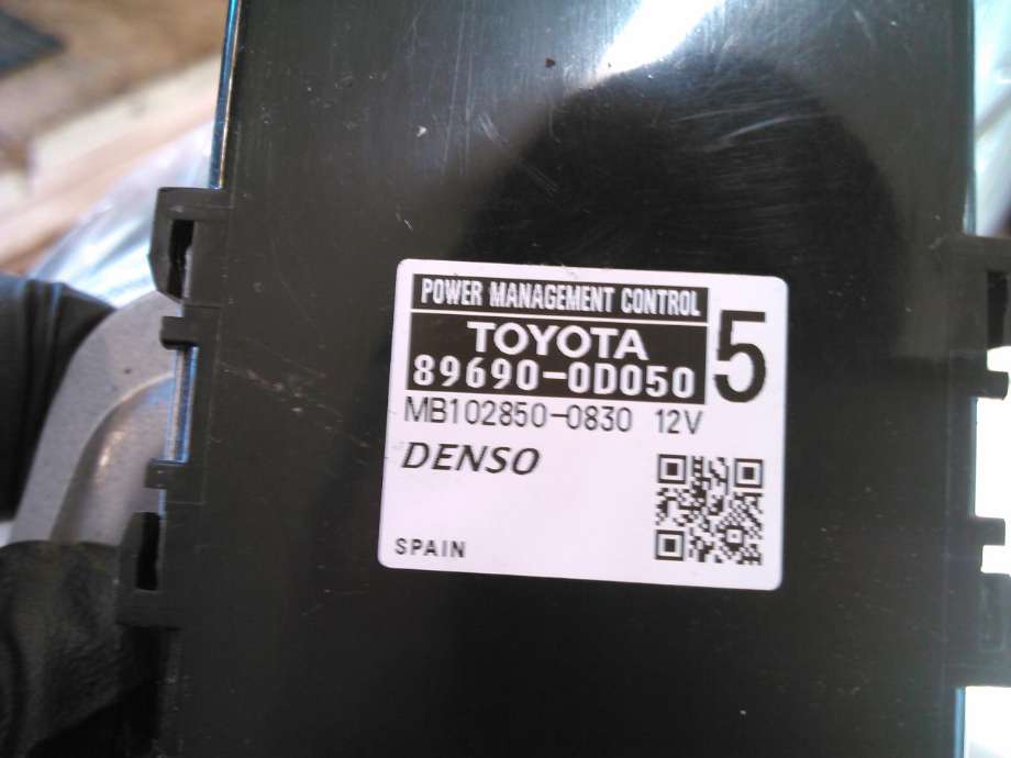 Styreenhet diverse til Toyota Yaris 2012-2014 (Type III, Fase 1)  (89690-0D050|)