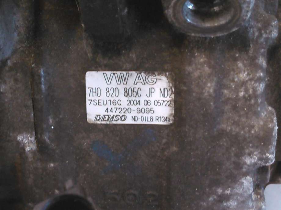 Aircondition kompressor til VW Transporter / Caravelle 2003-2009 (Fase 1) (T5) (T5) 