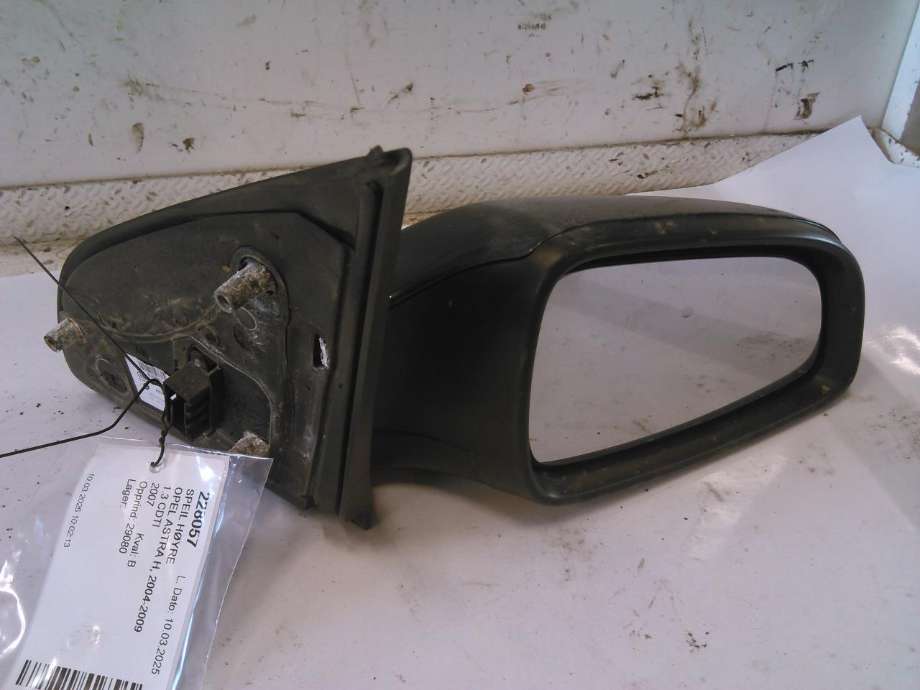 Speil høyre til Opel Astra H, 2004-2009  