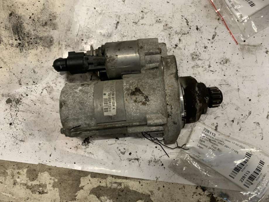 Starter diesel til VW Tiguan 2007-2011 (Type I, Fase 1)  