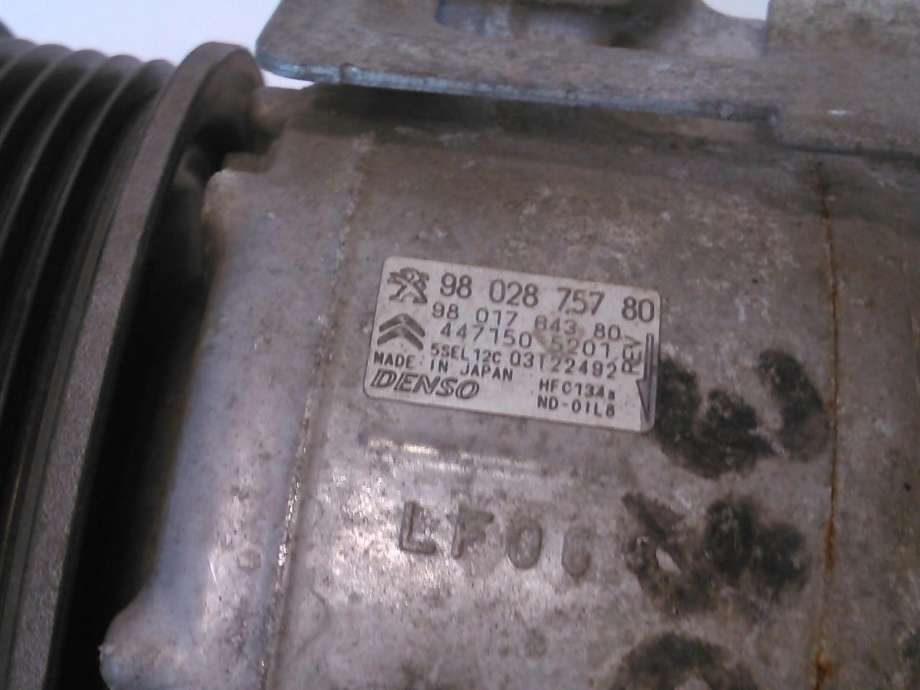 Aircondition kompressor til Peugeot Partner 2015-2019 (Type II, Fase 2)  (9802875780|447150-5201|9801784380)