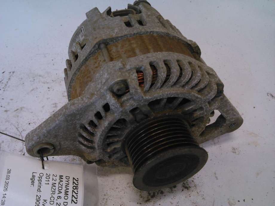 Dynamo diesel til Mazda 6, 2010-2013 (Type II, Fase 2)  (A2TJ0681A)