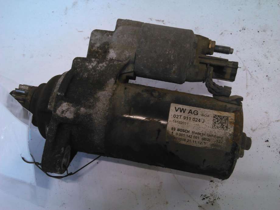 Starter til Audi A1 2010-2014 (Type I, Fase 1)  (BOSCH|02T911024J|000142001|)