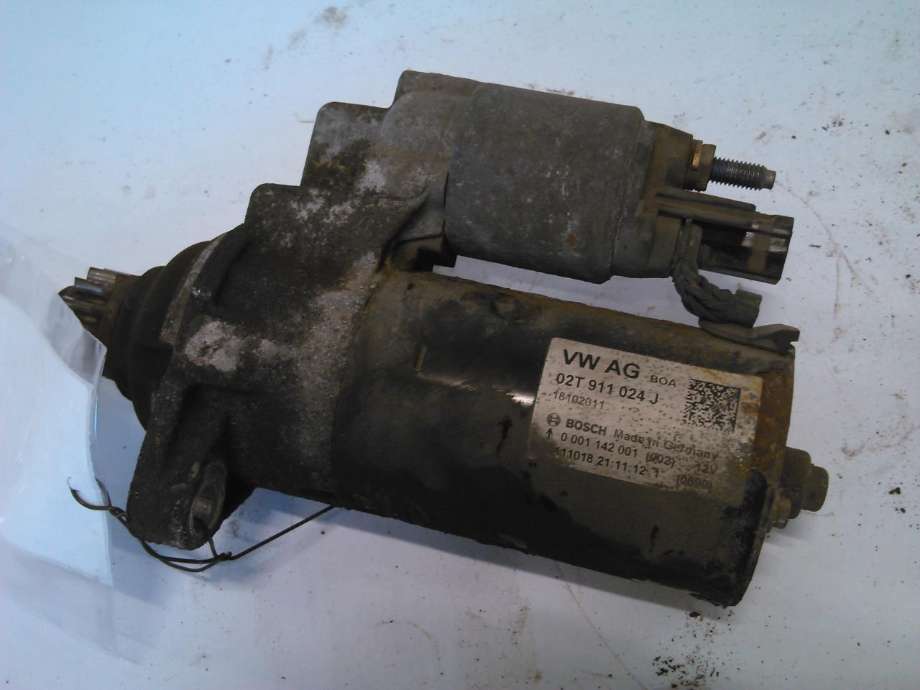 Starter til Audi A1 2010-2014 (Type I, Fase 1)  (BOSCH|02T911024J|000142001|)