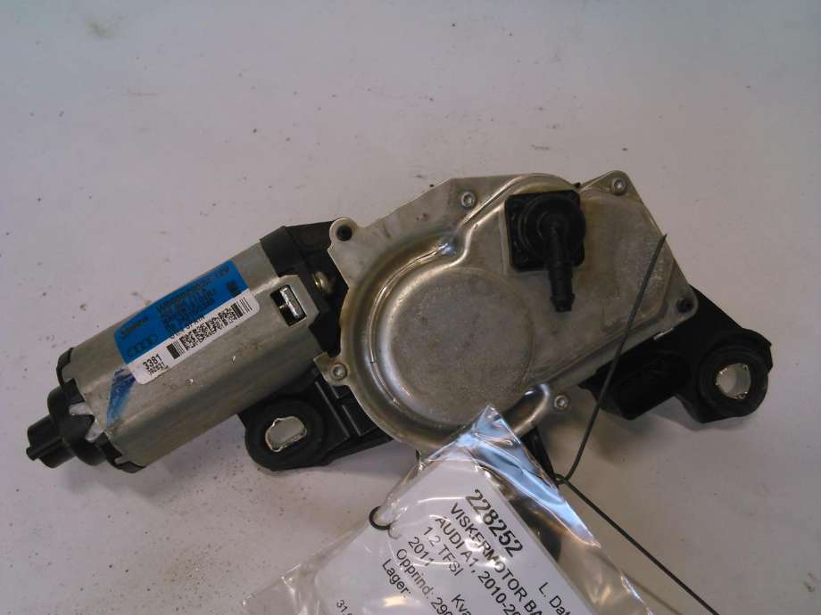 Viskermotor bakrute til Audi A1 2010-2014 (Type I, Fase 1)  (VALEO|4G9955711A|)