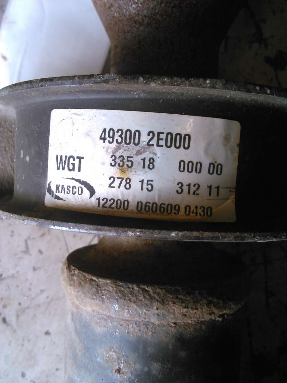 Mellomaksel bakre til Kia Sportage 2005-2010 (Type II)  
