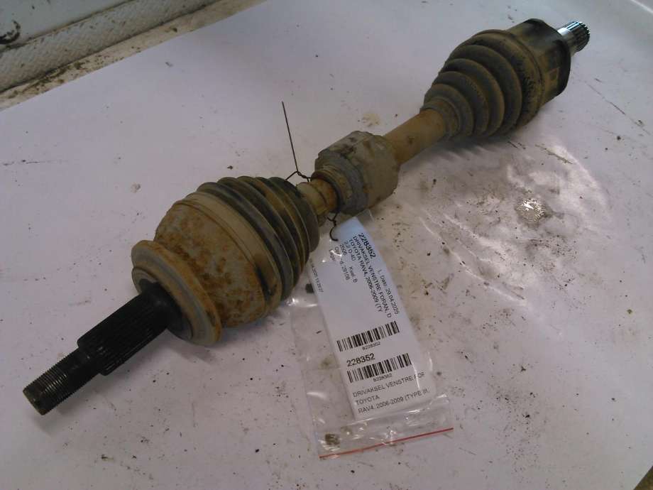 Drivaksel venstre foran, diesel/manuell til Toyota RAV4, 2006-2009 (Type III, Fase 1)  