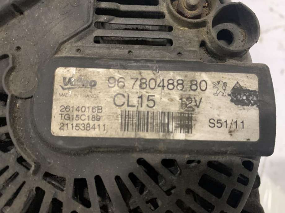 Dynamo diesel til Citroën Jumpy 2007-2016 (Type II)  