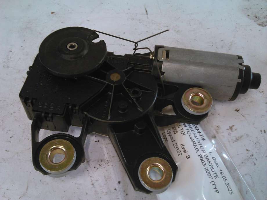 Viskermotor bakrute til VW Touareg, 2003-2007 (Type I, Fase 1)  (VALEO|404761B)