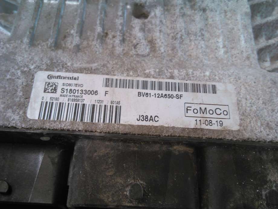 Styreenhet motor til Ford Focus 2011-2014 (Type III, Fase 1)  (BV61-12A650-SF|)