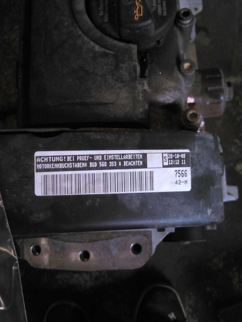 Motor bensin til VW Polo 2009-2014 (Type V, Fase 1)  