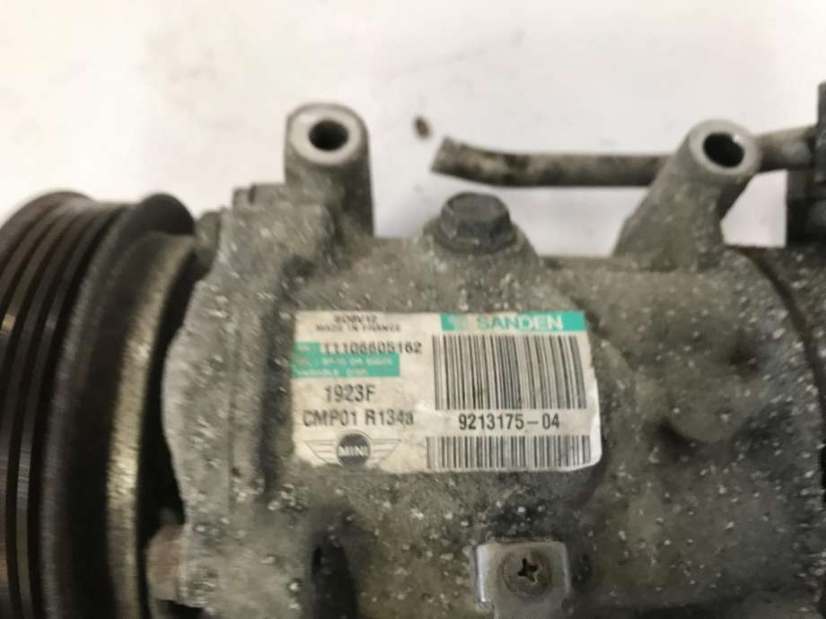 Aircondition kompressor til Mini One/Cooper 2007-2014 (R55-57) (R55-57) (SANDEN|9213175-04|11106605162|)