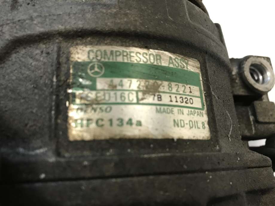 Aircondition kompressor til Mercedes C-Klasse 2000-2004 (Fase 1) (W203) (W203) (DENSO|447220-8221|)