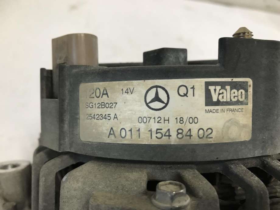 Dynamo til Mercedes C-Klasse 2000-2004 (Fase 1) (W203) (W203) (VALEO|A0111548402|)