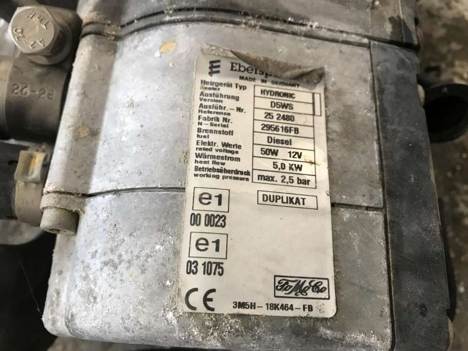 Dieselvarmer til Ford Kuga 2008-2012 (Type I)  