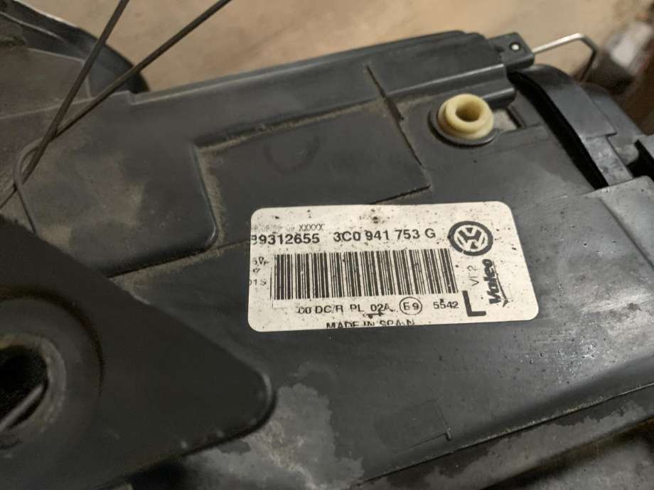 Frontlykt venstre xenon til VW Passat 2005-2010 (B6) (B6) 
