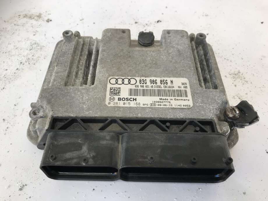 Styreenhet motor til Audi A3, 2003-2008 (Type II, Fase 1)  (BOSCH|03G906056N)