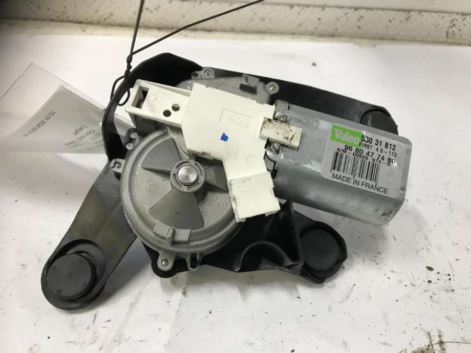 Viskermotor bakrute til Peugeot 308 2007-2011 (Type I, Fase 1)  