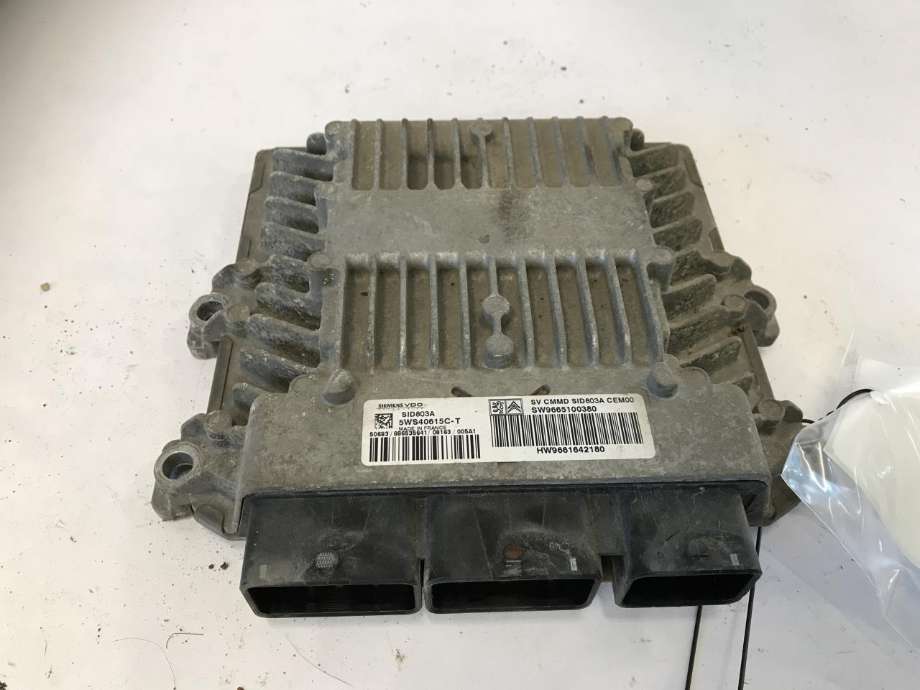 Styreenhet motor til Peugeot Expert, 2007-2016 (Type II)  (SIEMENSVDO|SW9665100380)