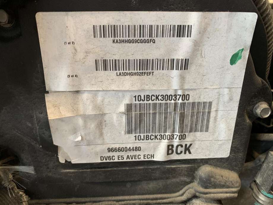 Motor diesel til Peugeot 308 2007-2011 (Type I, Fase 1)  