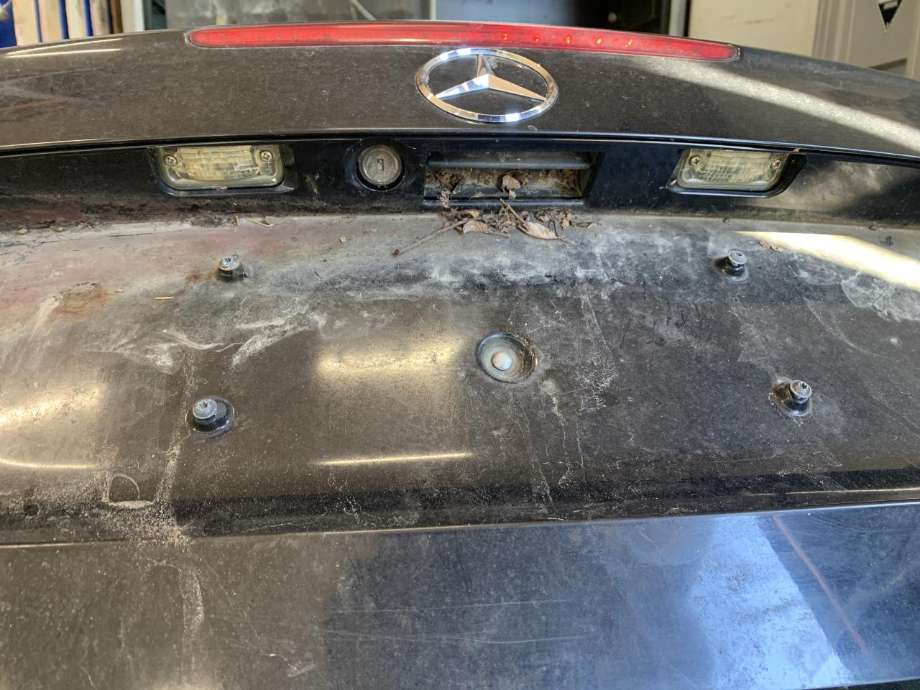 Bakluke til Mercedes CLK 2002-2009 (C209) (C209) 
