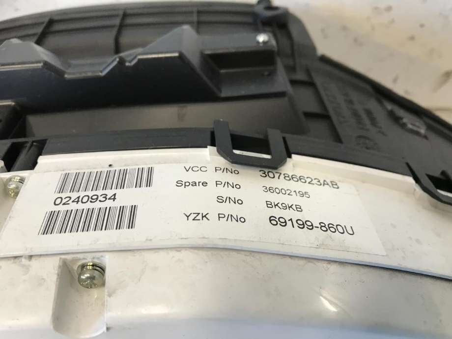 Instrumentpanel til Volvo XC60 2008-2013 (Type I, Fase 1)  (30786623AB|)