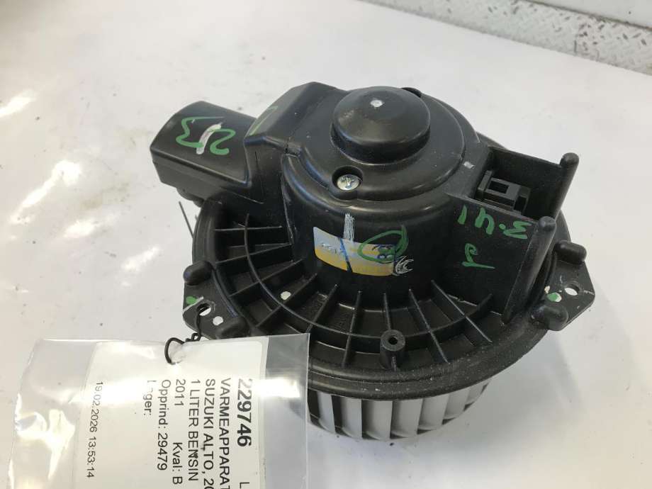 Varmeapparat motor til Suzuki Alto 2010-2016 (DENSO|252500-9000|SB282500-9000|)