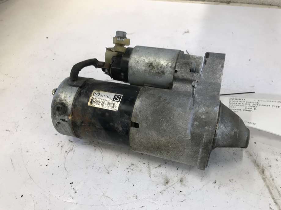 Starter diesel til Mazda CX-5, 2012-2017 (Type I)  (M001T81582)