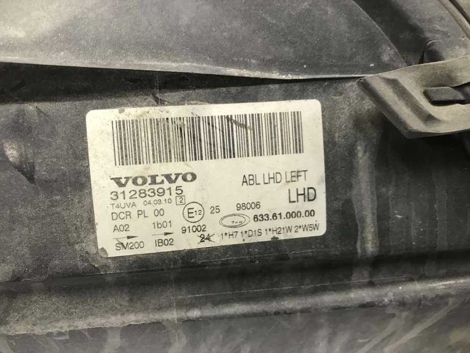 Frontlykt venstre xenon til Volvo V70 2007-2013 (Type III, Fase 1)  