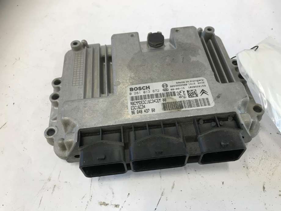 Styreenhet motor til Citroën Berlingo, 2008-2015 (Type II, Fase 1)  (BOSCH|0281013872)