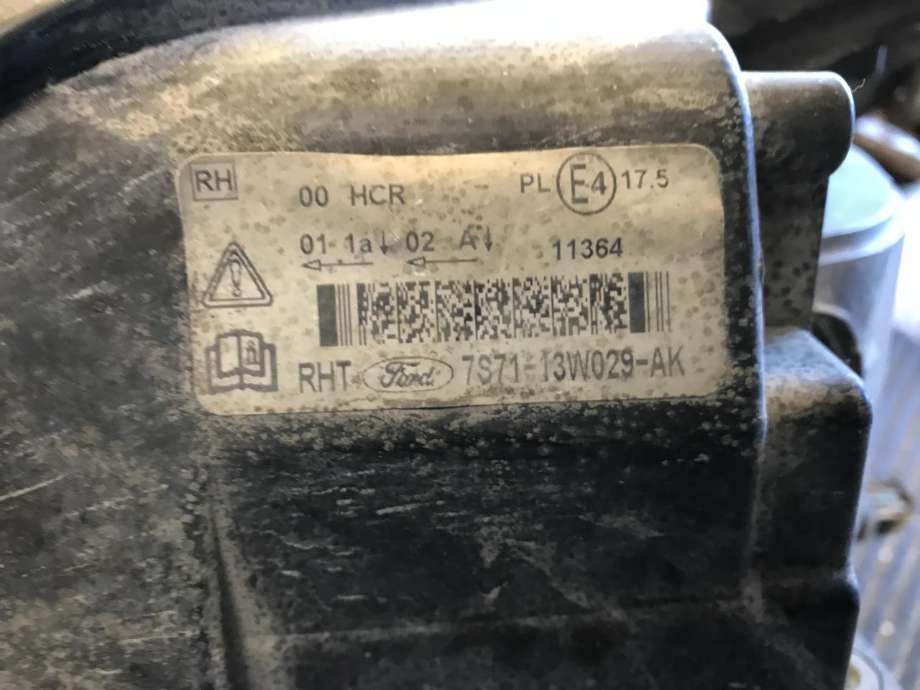 Frontlykt høyre halogen til Ford Mondeo 2007-2010 (Type IV, Fase 1)  