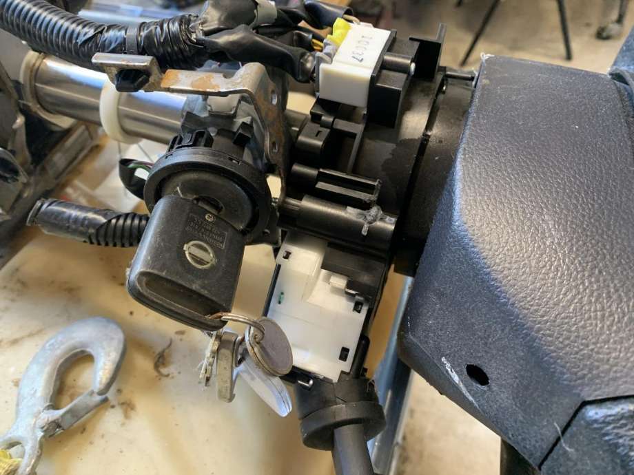 Rattaksel elektrisk servo til Nissan Qashqai 2007-2010 (Type I, Fase 1)  