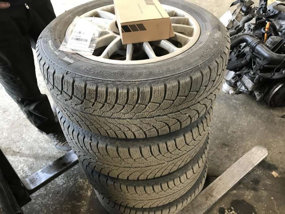 Hjulsett aluminium vinter til Audi A4, 2004-2008 (Type III) (B7) (B7) 