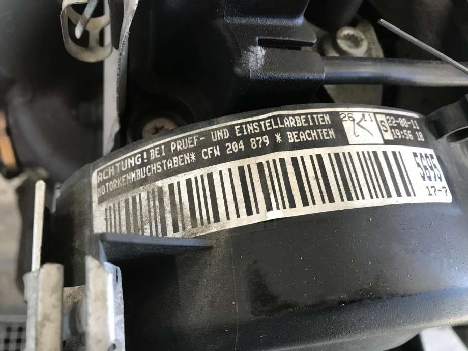 Motor delemotor til VW Polo 2009-2014 (Type V, Fase 1)  (CFW|)