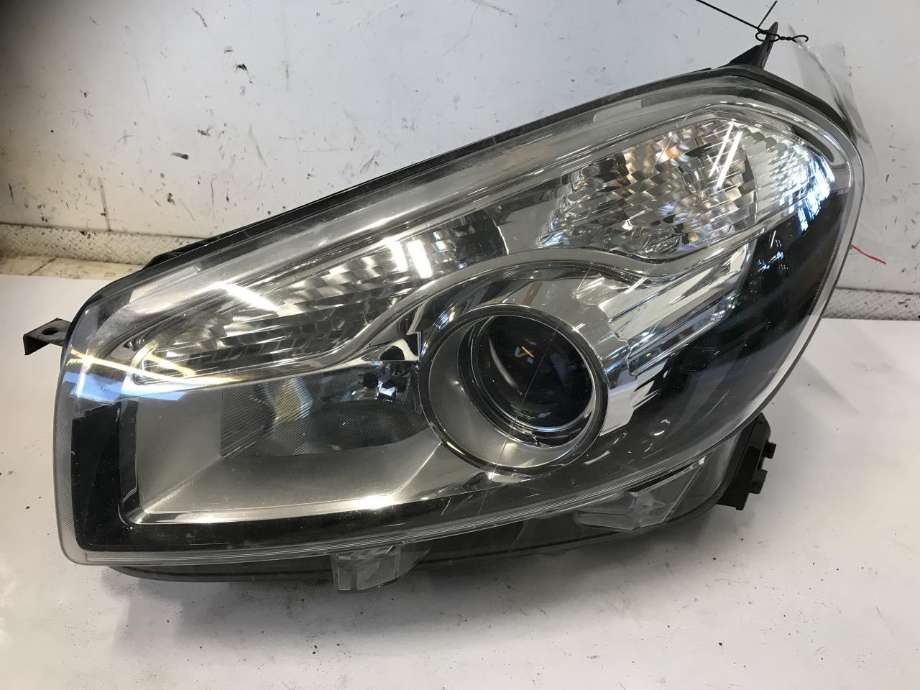 Frontlykt venstre xenon til Nissan Qashqai, 2010-2014 (Type I, Fase 2)