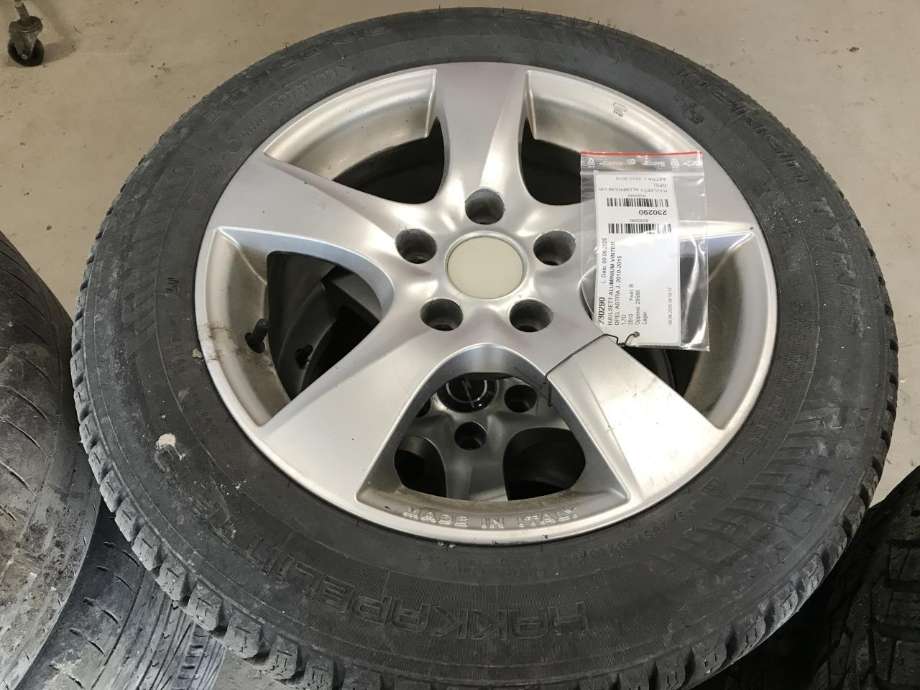 Hjulsett aluminium vinter til Opel Astra J, 2010-2015  